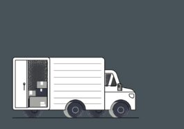 transport, truck, van